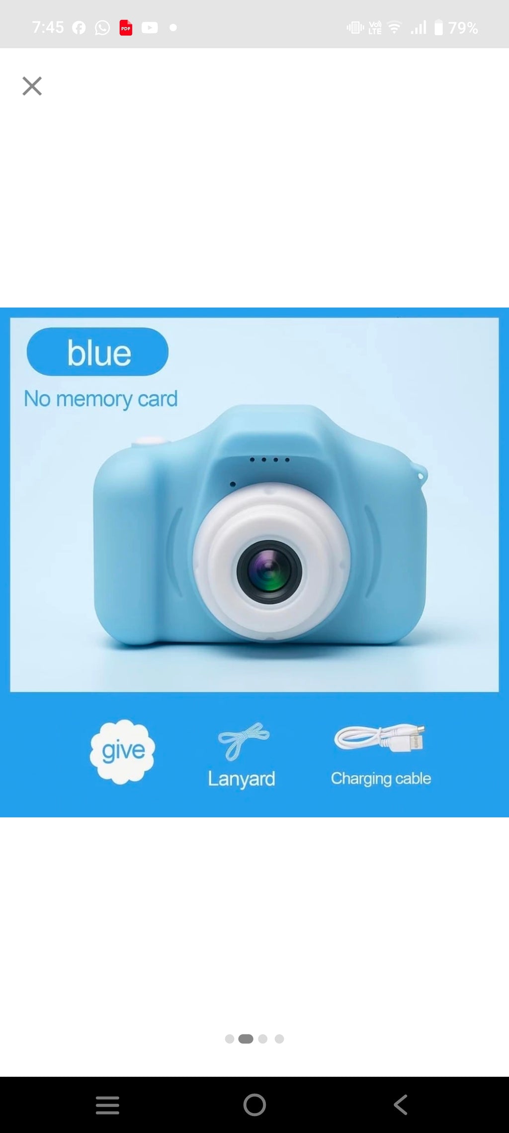 3.0 1080p hd video camera with 2 inch display & 32 gb storage